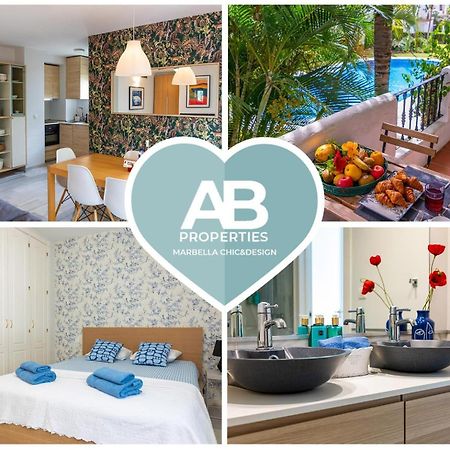 Ab Properties - Design Penthouse Marbella - Puerto Banus - Golden Mile - Pool And Tropical Garden View Exteriör bild