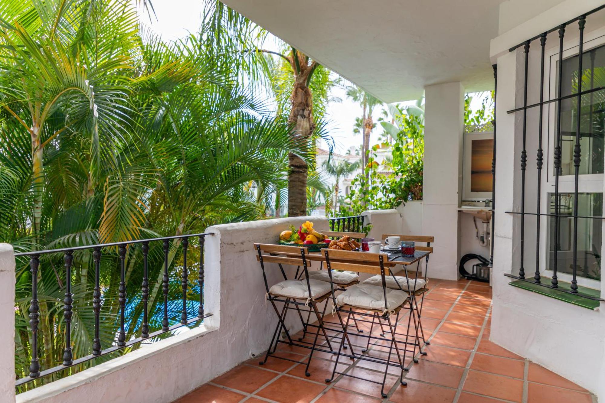 Ab Properties - Design Penthouse Marbella - Puerto Banus - Golden Mile - Pool And Tropical Garden View Exteriör bild