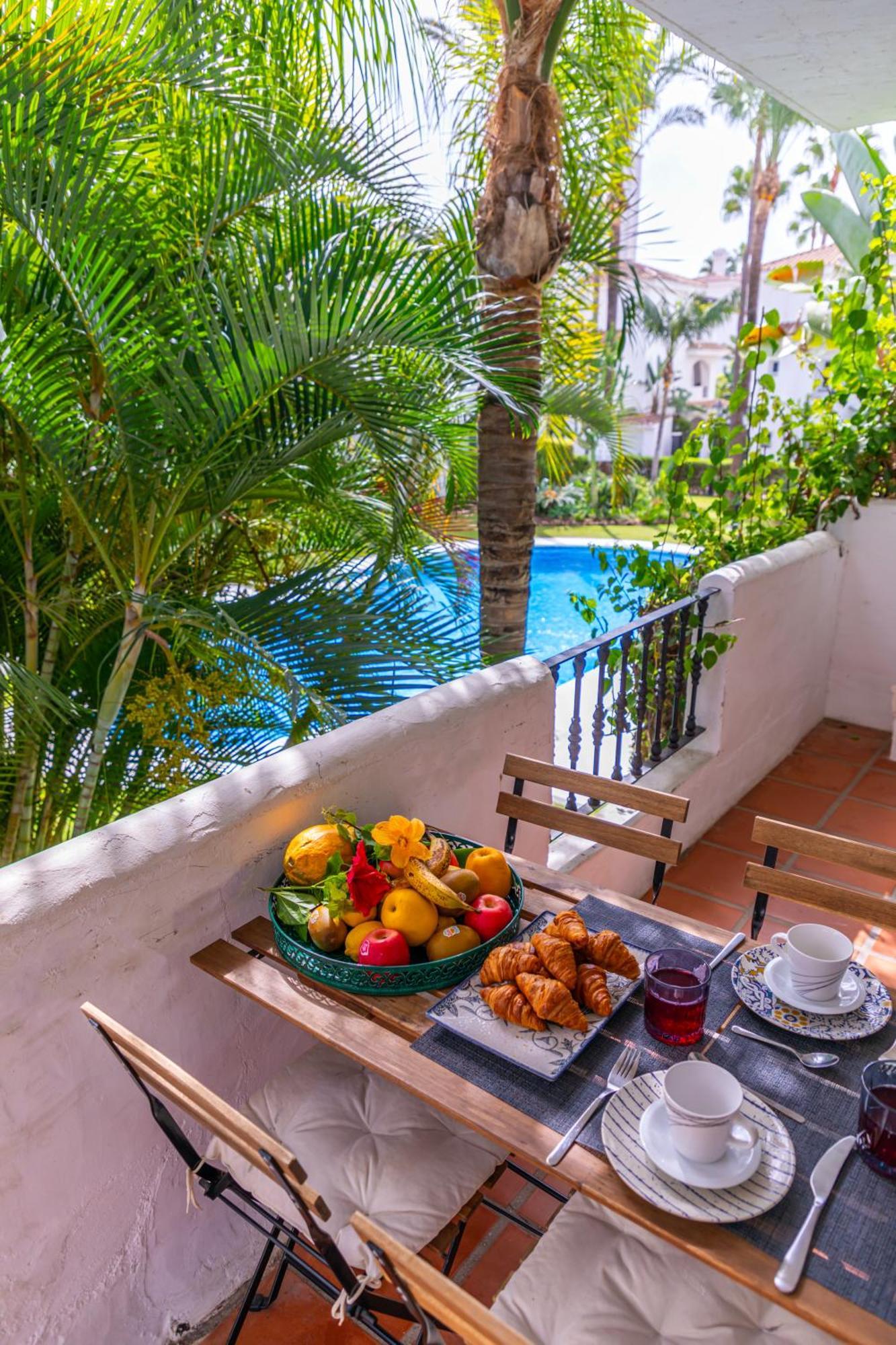 Ab Properties - Design Penthouse Marbella - Puerto Banus - Golden Mile - Pool And Tropical Garden View Exteriör bild